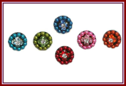 Fancy Color Bindi - Click Image to Close