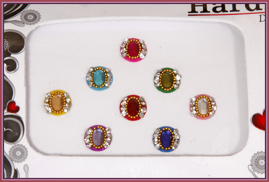 Fancy Color Bindi #306 - Click Image to Close