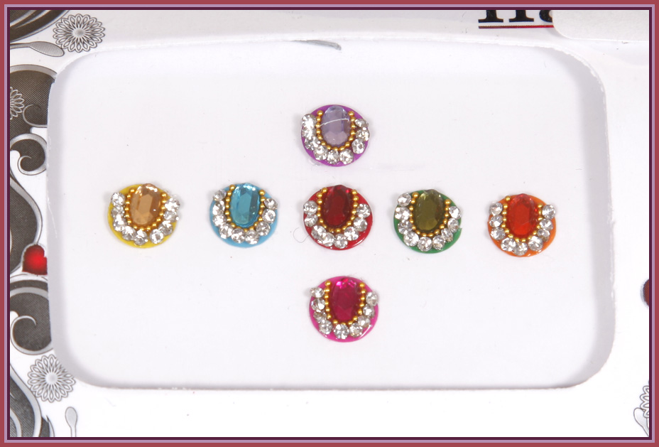 Fancy Color Bindi #309 - Click Image to Close